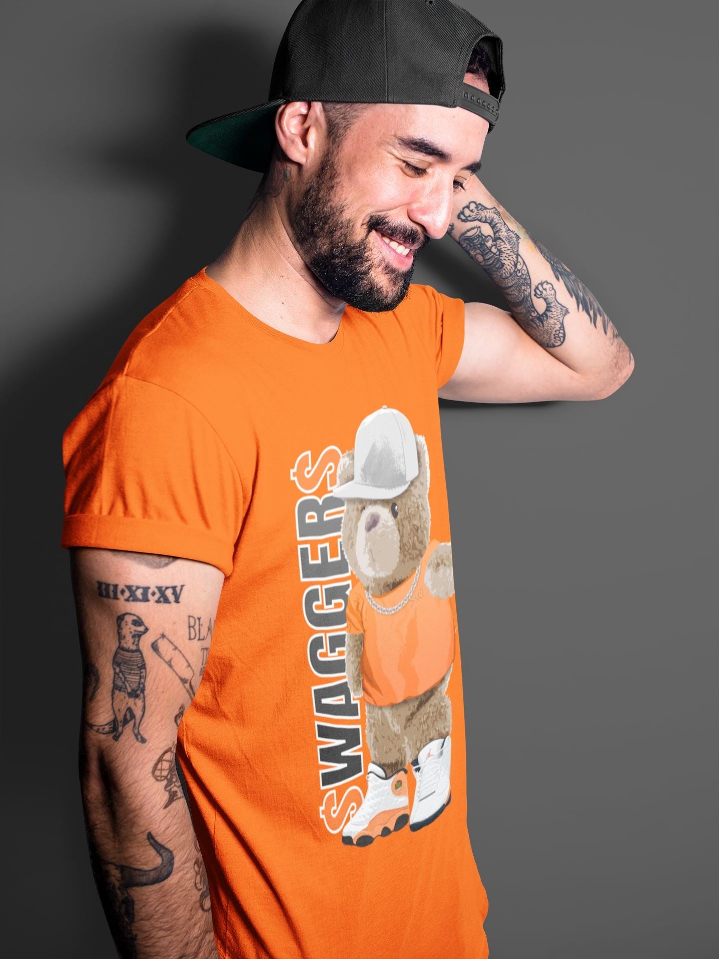 Jordan 13 Starfish Sneaker Match Tees Bear Swaggers Sneaker Tees Jordan 13 Starfish Sneaker Release Tees Unisex Shirts