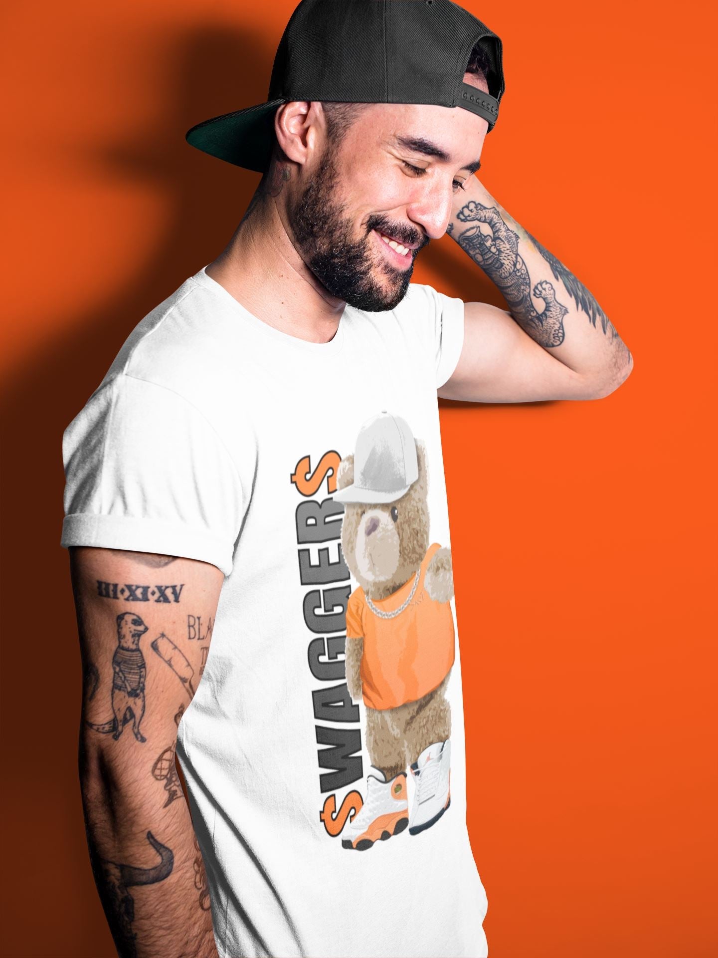 Jordan 13 Starfish Sneaker Match Tees Bear Swaggers Sneaker Tees Jordan 13 Starfish Sneaker Release Tees Unisex Shirts