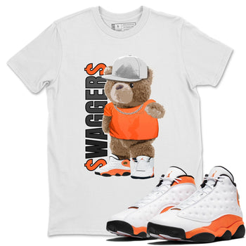 Jordan 13 Starfish Sneaker Match Tees Bear Swaggers Sneaker Tees Jordan 13 Starfish Sneaker Release Tees Unisex Shirts