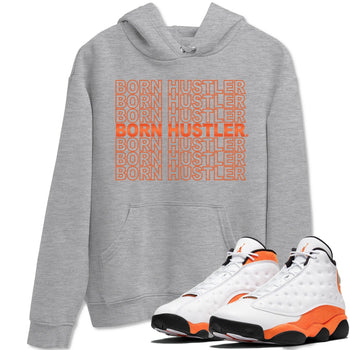 Jordan 13 Starfish Sneaker Match Tees Born Hustler Sneaker Tees Jordan 13 Starfish Sneaker Release Tees Unisex Shirts