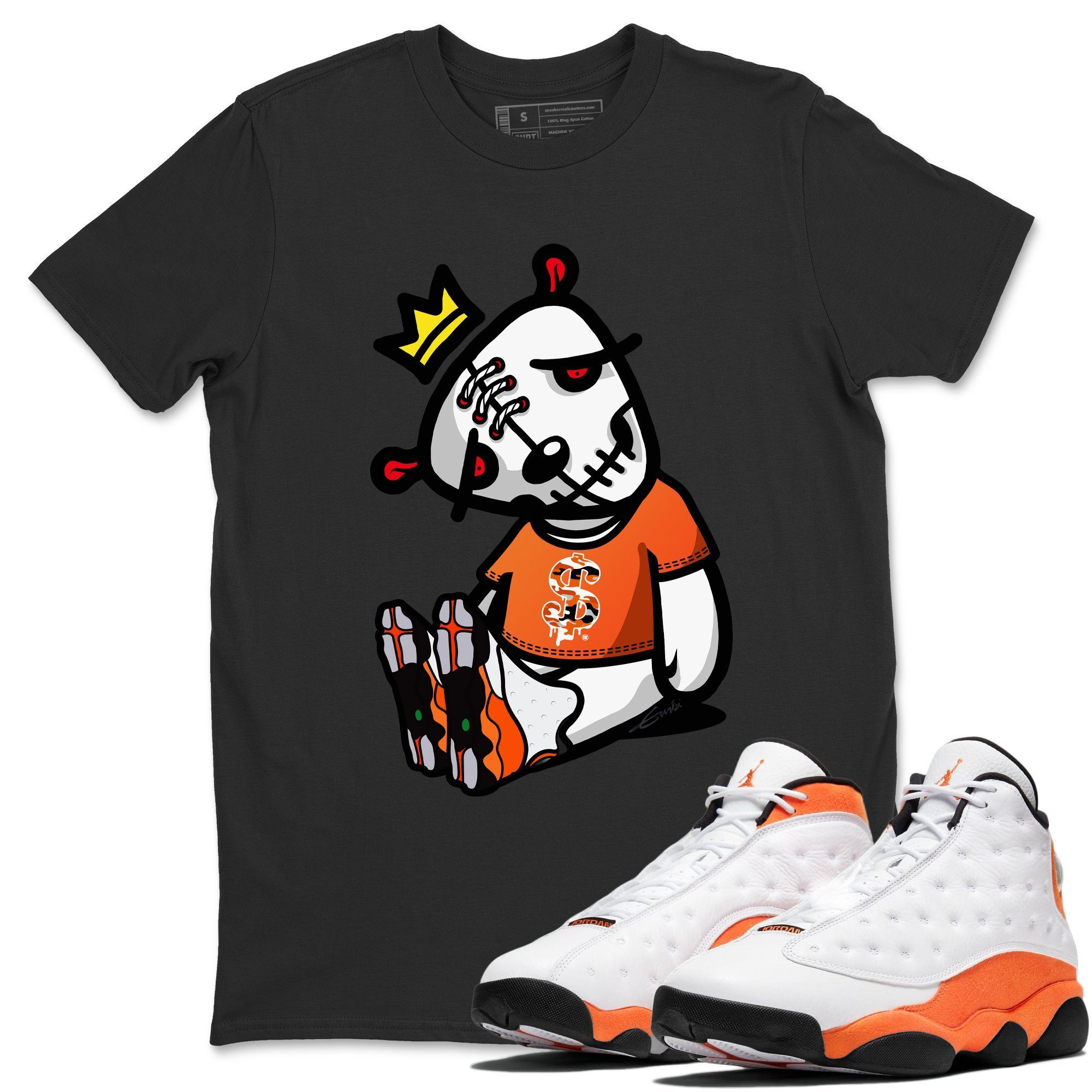 Jordan 13 Starfish Sneaker Match Tees Dead Dolls Sneaker Tees Jordan 13 Starfish Sneaker Release Tees Unisex Shirts