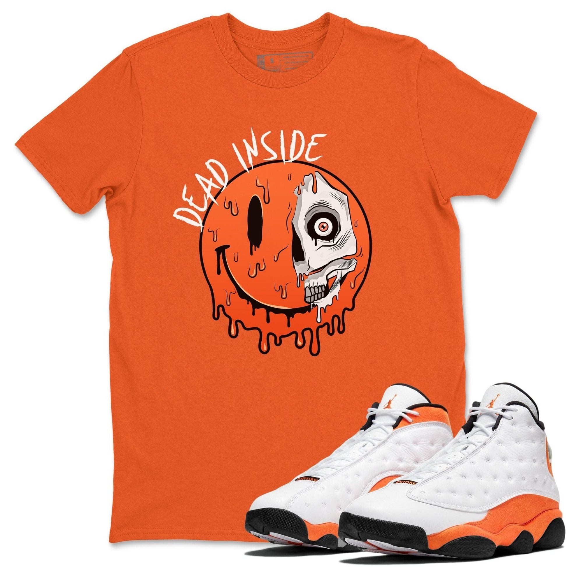 Jordan 13 Starfish Sneaker Match Tees Dead Inside Sneaker Tees Jordan 13 Starfish Sneaker Release Tees Unisex Shirts