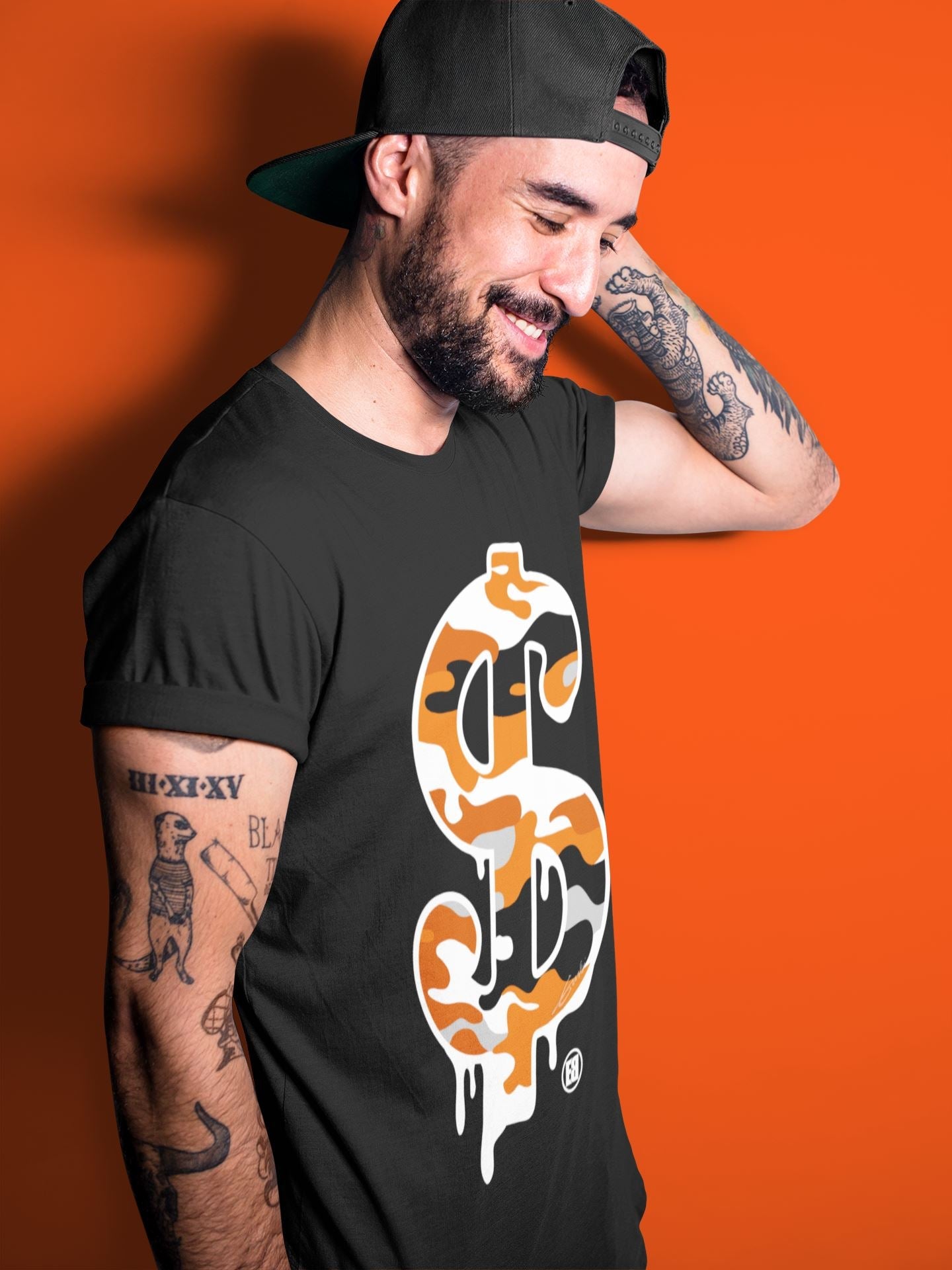Jordan 13 Starfish Sneaker Match Tees Dollar Camo Sneaker Tees Jordan 13 Starfish Sneaker Release Tees Unisex Shirts