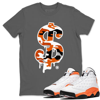 Jordan 13 Starfish Sneaker Match Tees Dollar Camo Sneaker Tees Jordan 13 Starfish Sneaker Release Tees Unisex Shirts