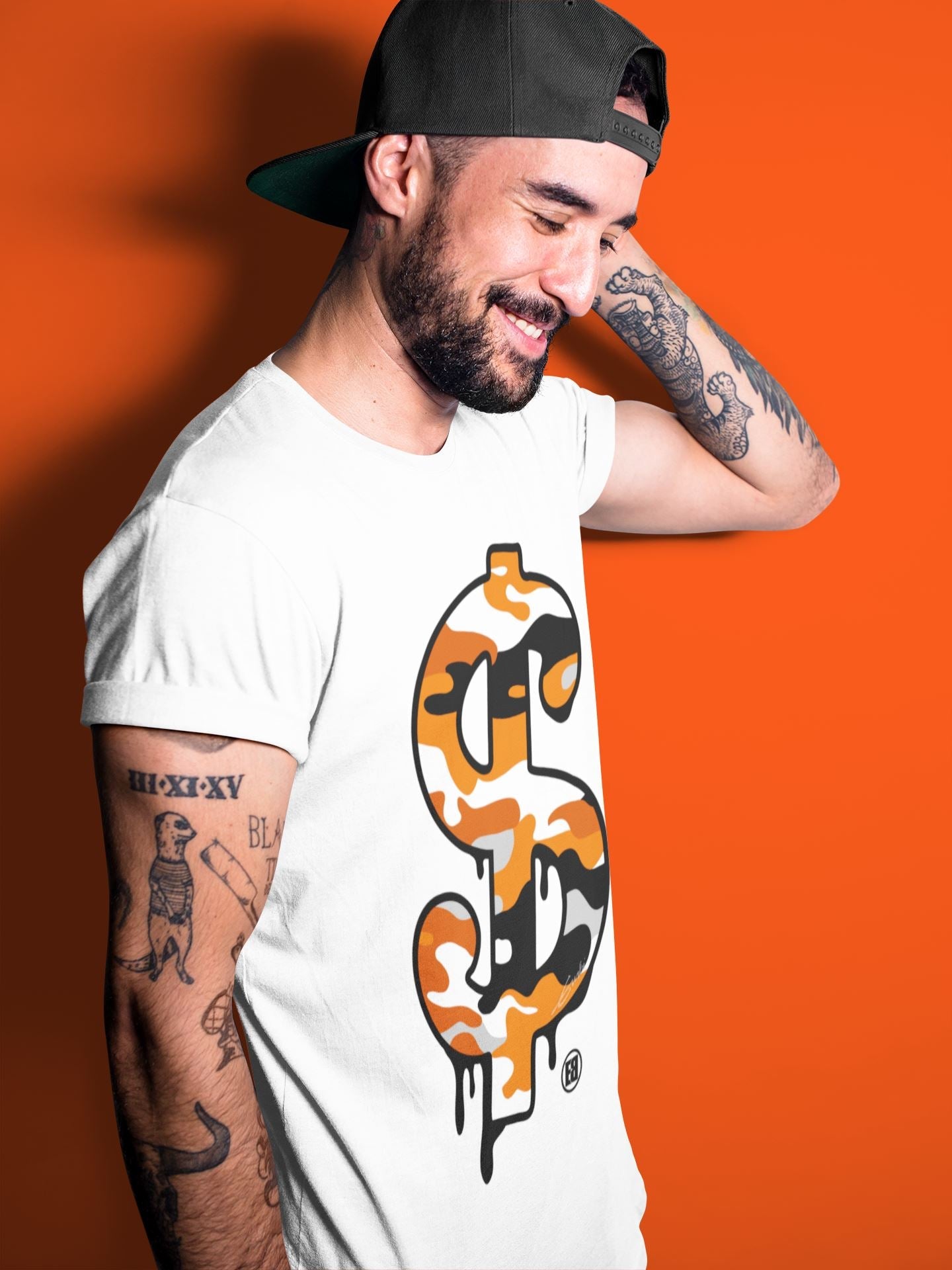Jordan 13 Starfish Sneaker Match Tees Dollar Camo Sneaker Tees Jordan 13 Starfish Sneaker Release Tees Unisex Shirts