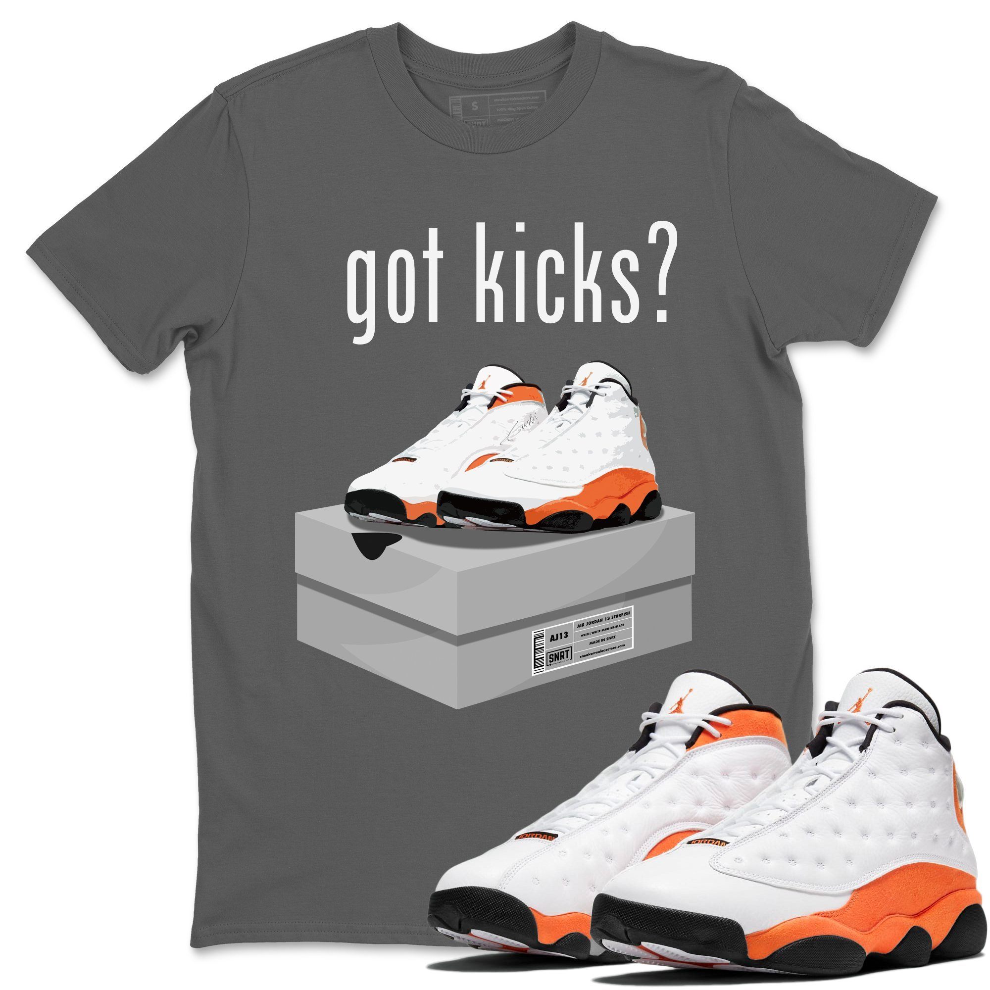 Jordan 13 Starfish Sneaker Match Tees Got Kicks Sneaker Tees Jordan 13 Starfish Sneaker Release Tees Unisex Shirts