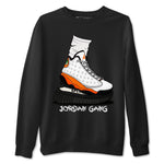 Jordan 13 Starfish Sneaker Match Tees Jordan Gang Sneaker Tees Jordan 13 Starfish Sneaker Release Tees Unisex Shirts