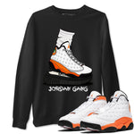 Jordan 13 Starfish Sneaker Match Tees Jordan Gang Sneaker Tees Jordan 13 Starfish Sneaker Release Tees Unisex Shirts
