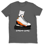Jordan 13 Starfish Sneaker Match Tees Jordan Gang Sneaker Tees Jordan 13 Starfish Sneaker Release Tees Unisex Shirts
