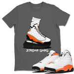 Jordan 13 Starfish Sneaker Match Tees Jordan Gang Sneaker Tees Jordan 13 Starfish Sneaker Release Tees Unisex Shirts