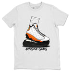 Jordan 13 Starfish Sneaker Match Tees Jordan Gang Sneaker Tees Jordan 13 Starfish Sneaker Release Tees Unisex Shirts