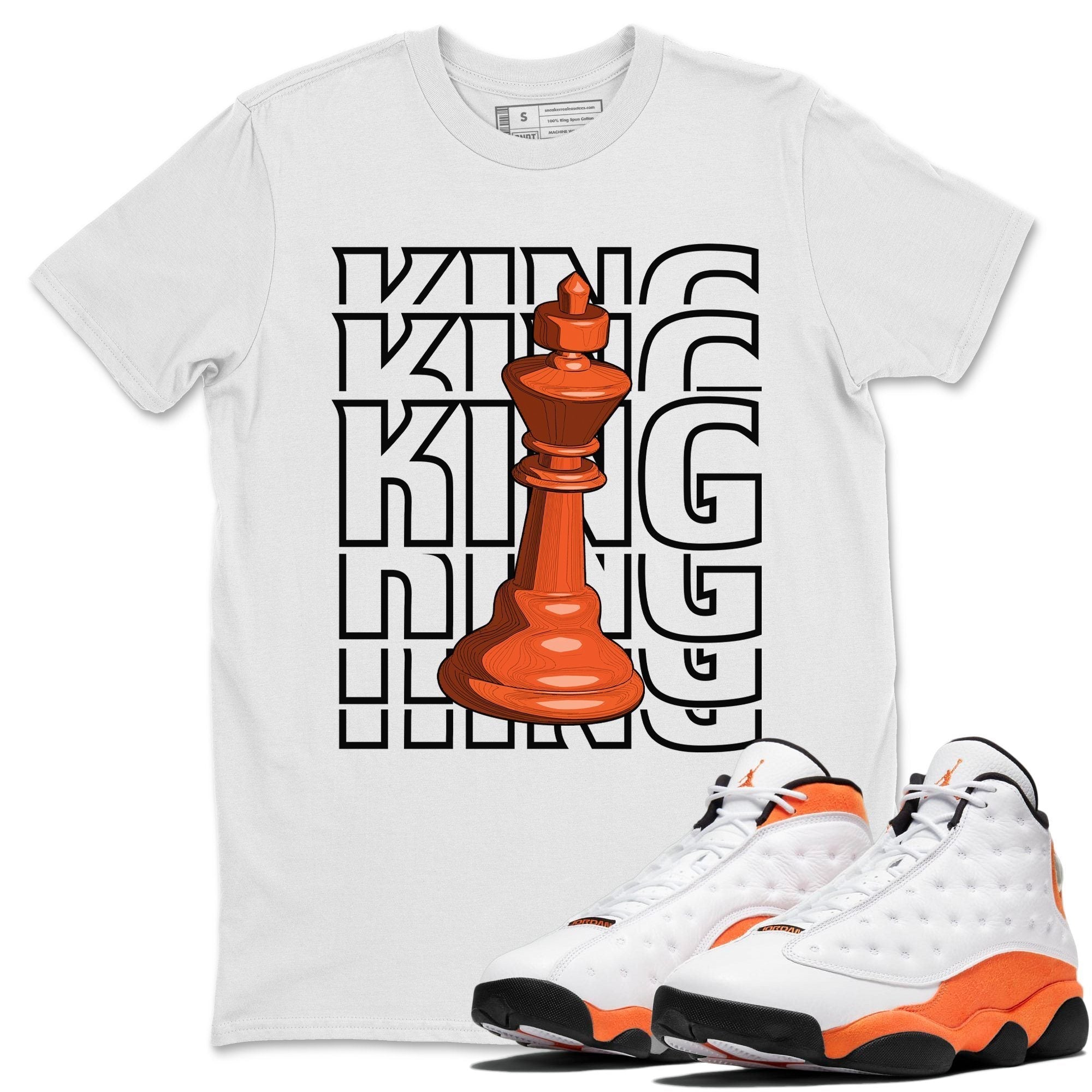 Jordan 13 Starfish Sneaker Match Tees King Sneaker Tees Jordan 13 Starfish Sneaker Release Tees Unisex Shirts