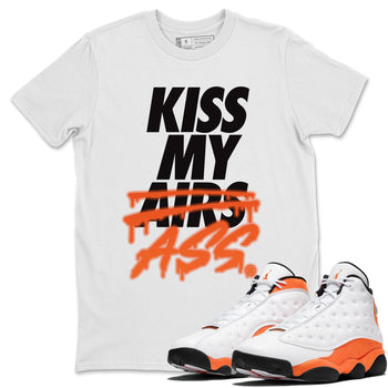 Jordan 13 Starfish Sneaker Match Tees Kiss My Ass Sneaker Tees Jordan 13 Starfish Sneaker Release Tees Unisex Shirts