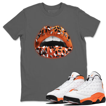 Jordan 13 Starfish Sneaker Match Tees Lips Jewel Sneaker Tees Jordan 13 Starfish Sneaker Release Tees Unisex Shirts