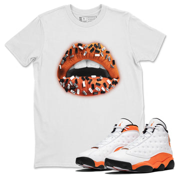 Jordan 13 Starfish Sneaker Match Tees Lips Jewel Sneaker Tees Jordan 13 Starfish Sneaker Release Tees Unisex Shirts