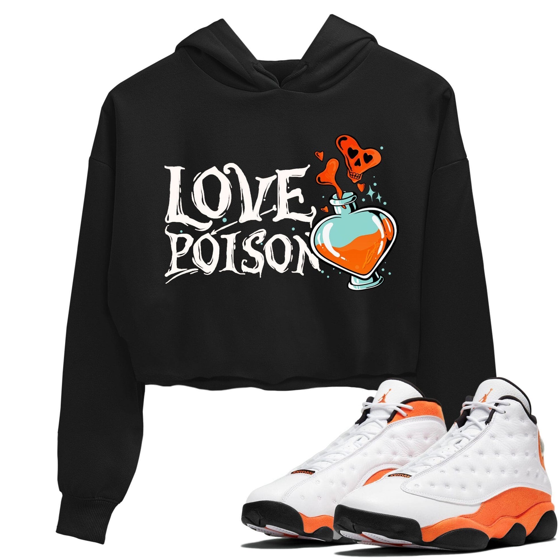 Jordan 13 Starfish Sneaker Match Tees Love Poison Sneaker Tees Jordan 13 Starfish Sneaker Release Tees Women's Shirts