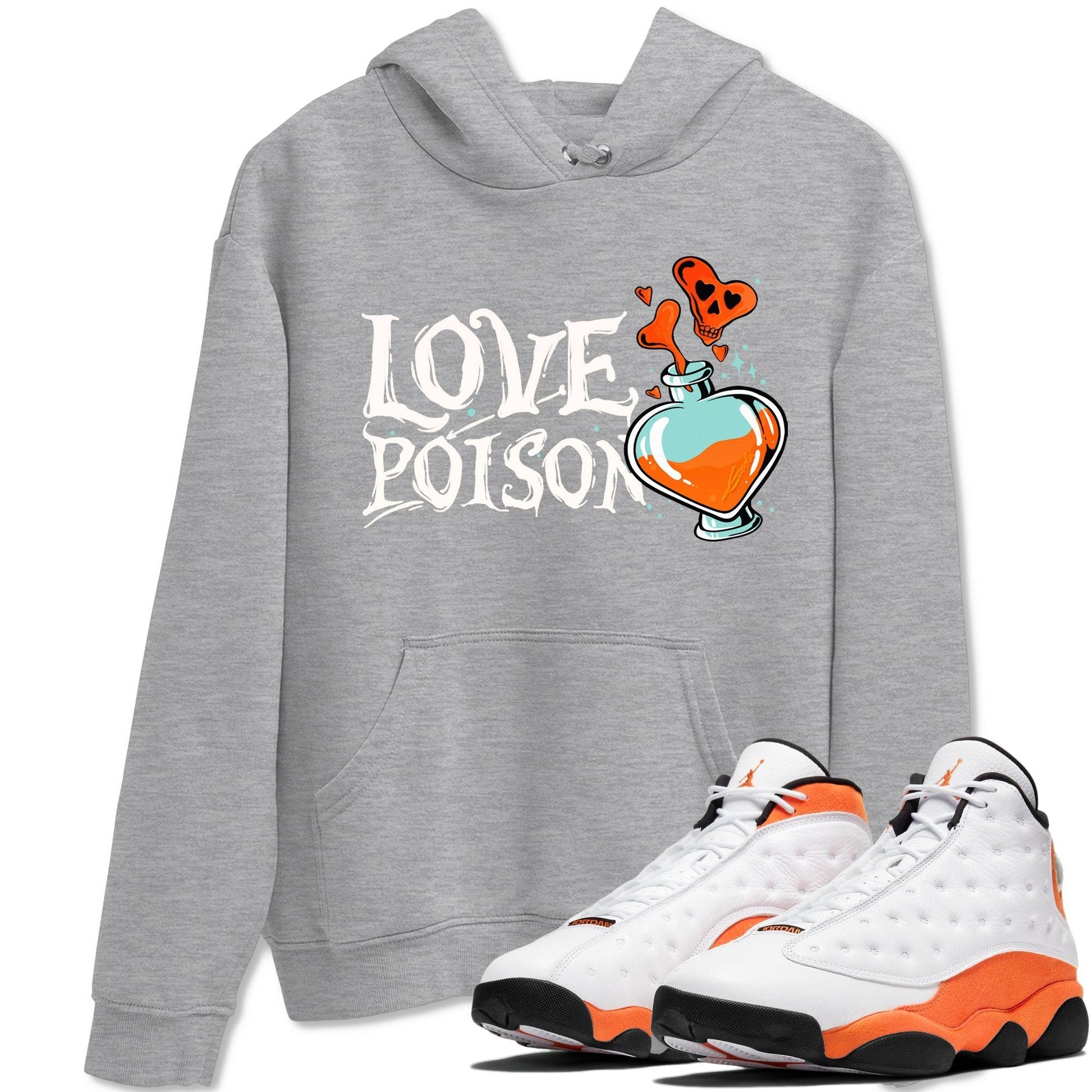 Jordan 13 Starfish Sneaker Match Tees Love Poison Sneaker Tees Jordan 13 Starfish Sneaker Release Tees Unisex Shirts