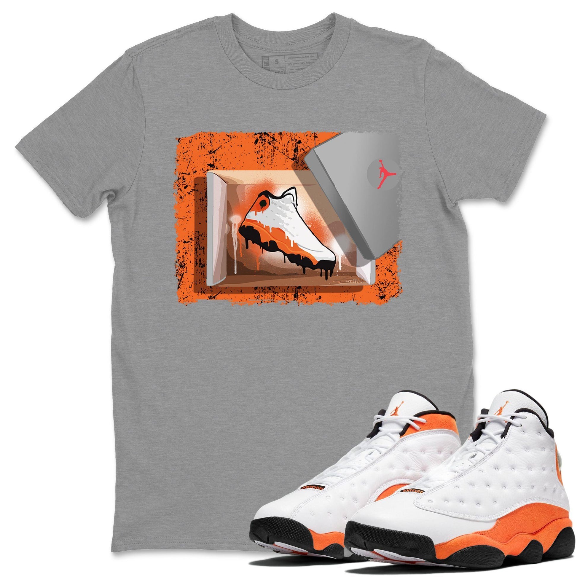 Jordan 13 Starfish Sneaker Match Tees New Kicks Sneaker Tees Jordan 13 Starfish Sneaker Release Tees Unisex Shirts