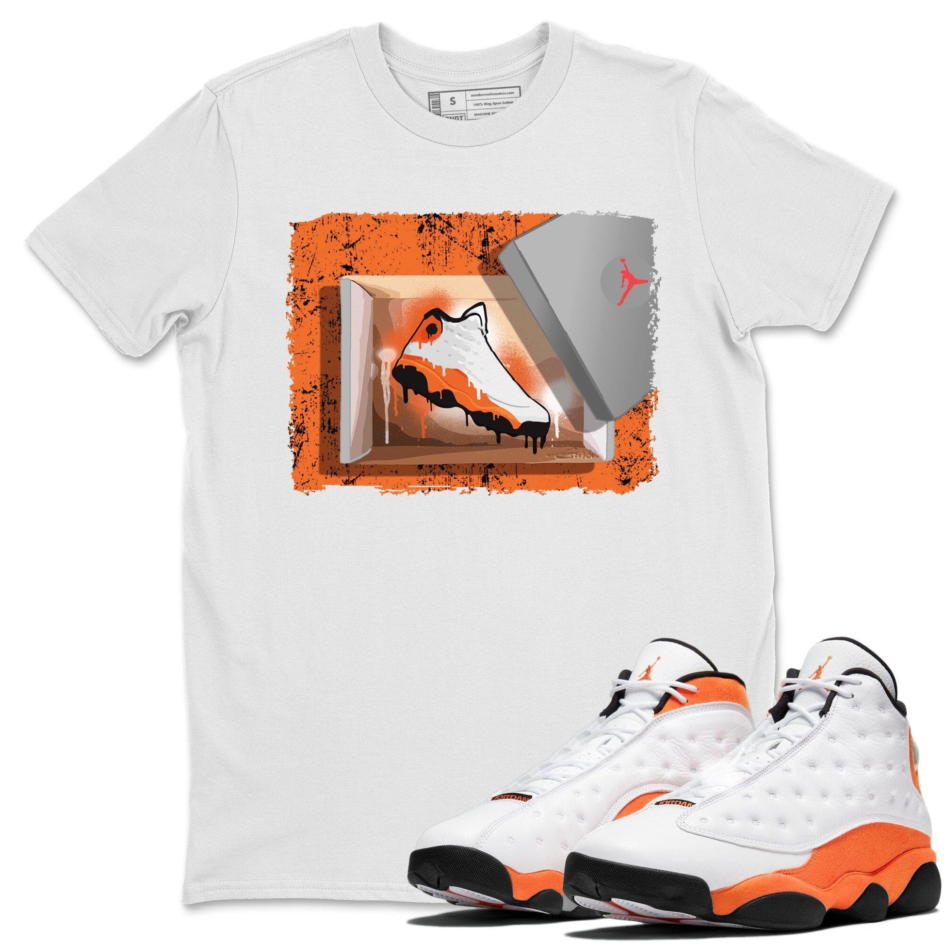 Jordan 13 Starfish Sneaker Match Tees New Kicks Sneaker Tees Jordan 13 Starfish Sneaker Release Tees Unisex Shirts