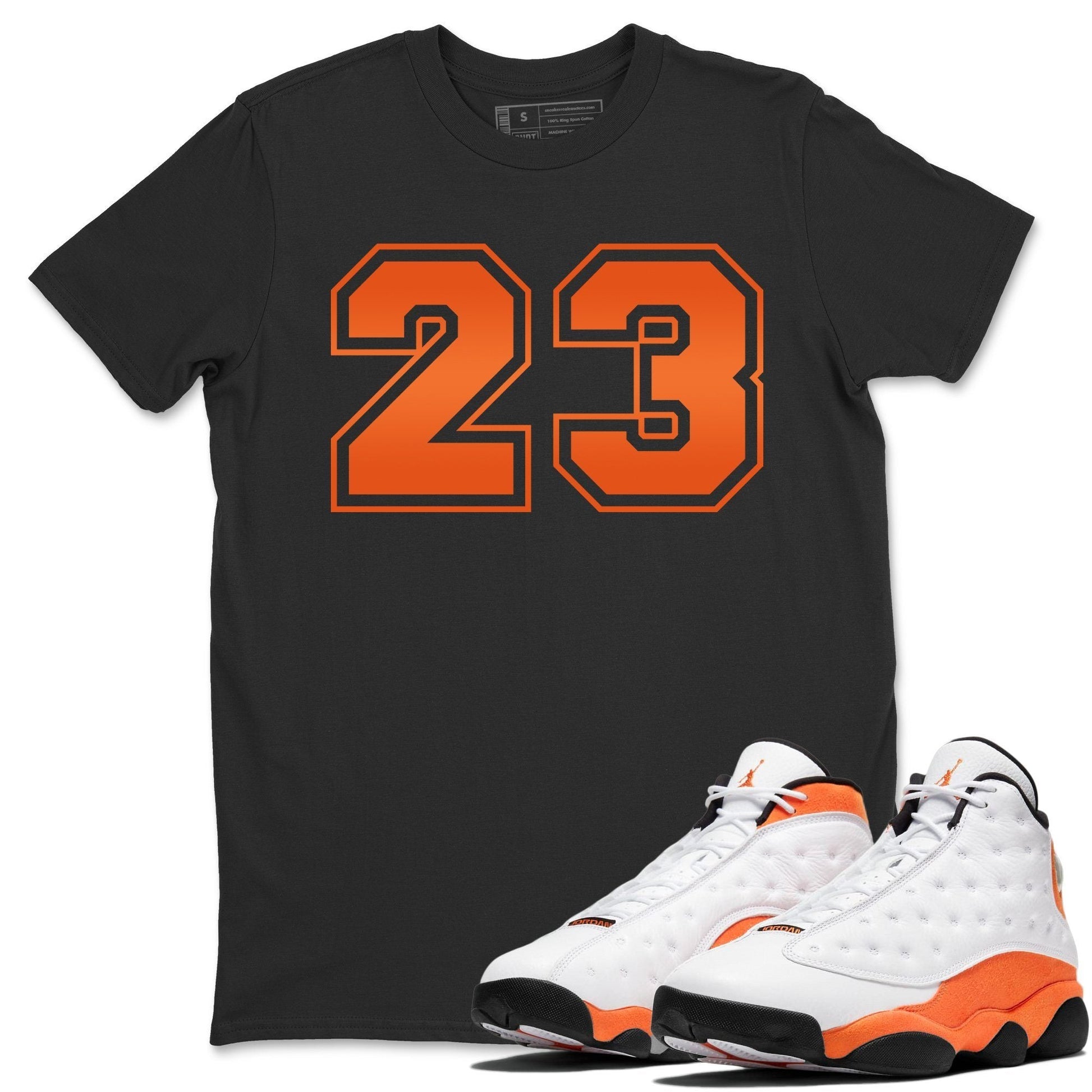 Jordan 13 Starfish Sneaker Match Tees Number 23 Sneaker Tees Jordan 13 Starfish Sneaker Release Tees Unisex Shirts