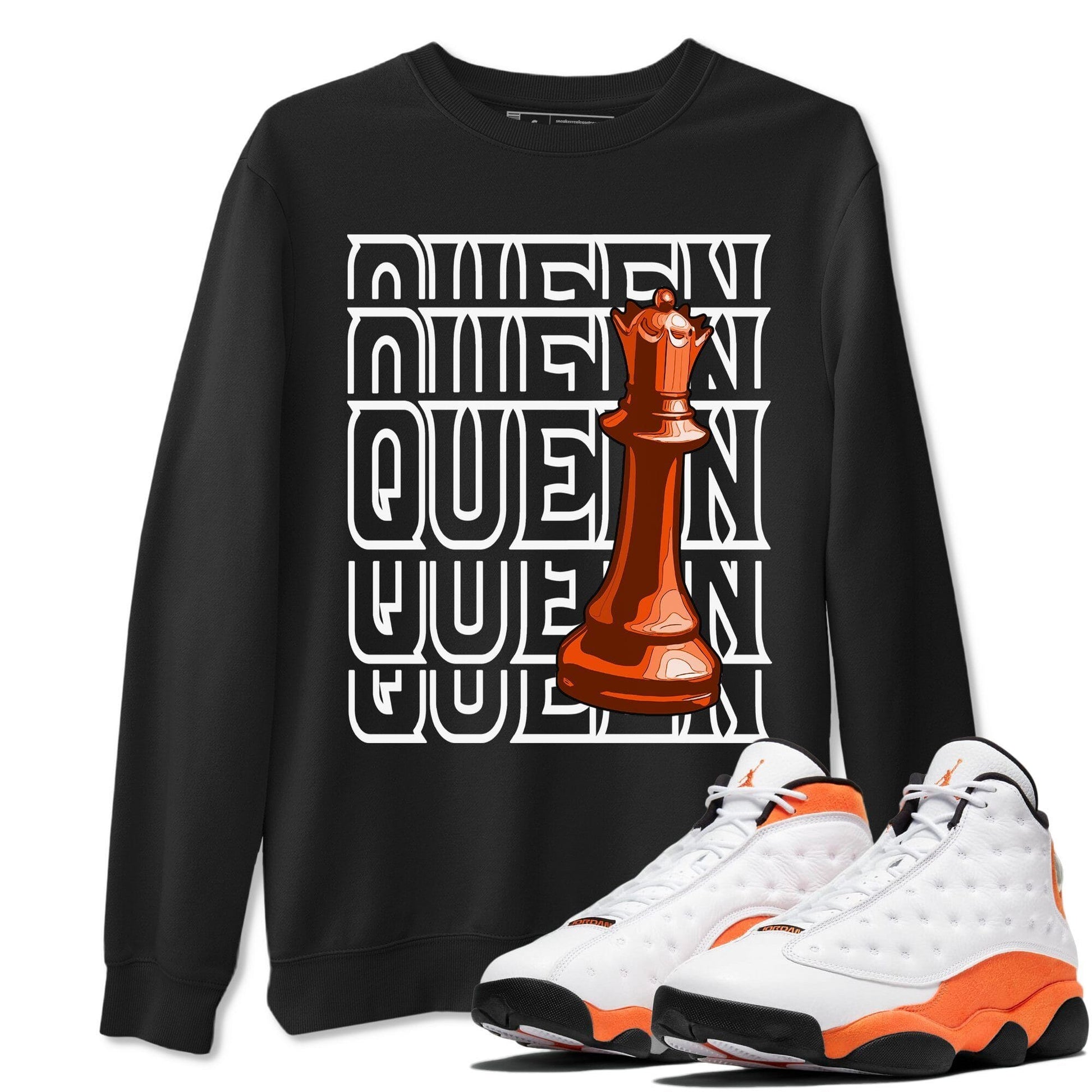 Jordan 13 Starfish Sneaker Match Tees Queen Sneaker Tees Jordan 13 Starfish Sneaker Release Tees Unisex Shirts