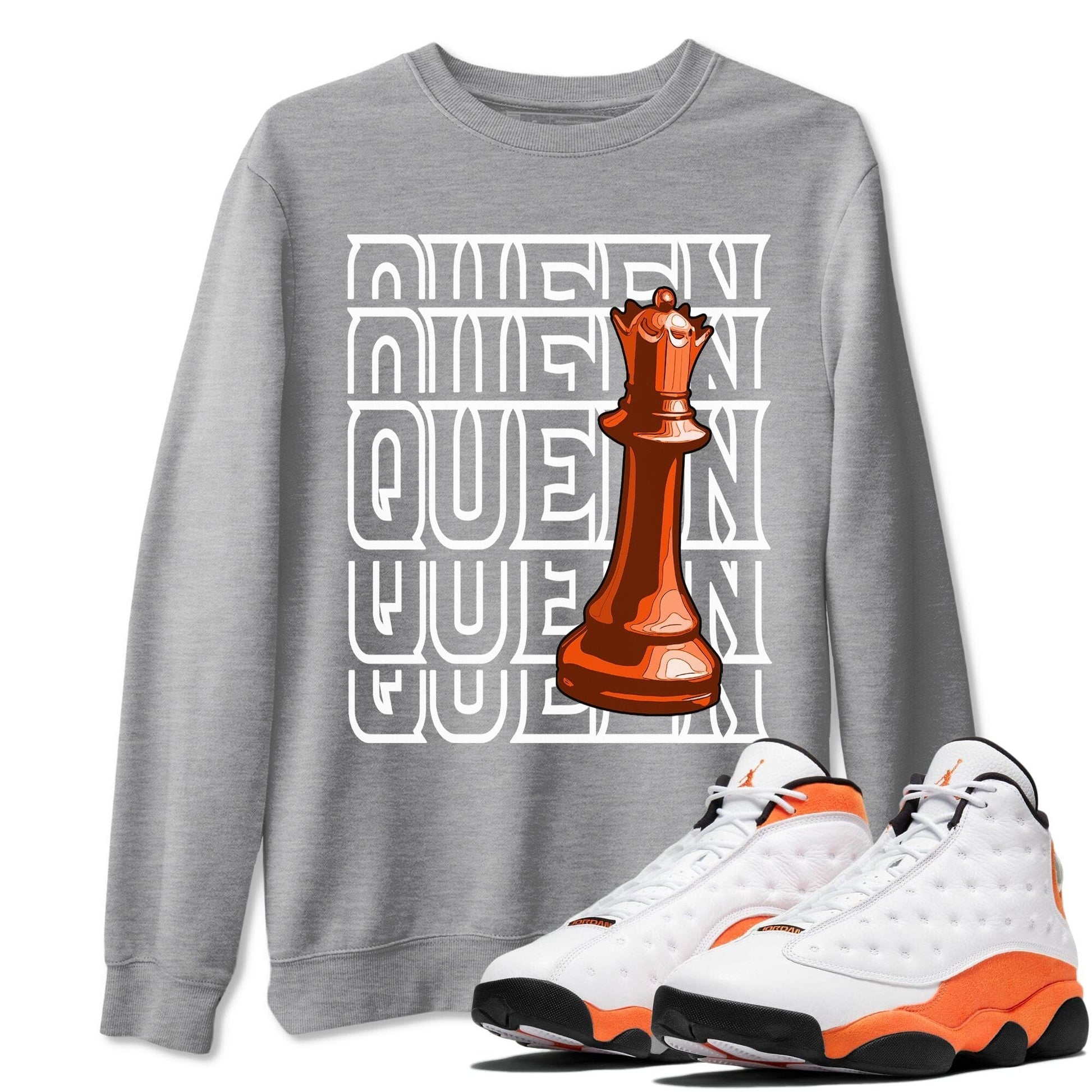 Jordan 13 Starfish Sneaker Match Tees Queen Sneaker Tees Jordan 13 Starfish Sneaker Release Tees Unisex Shirts