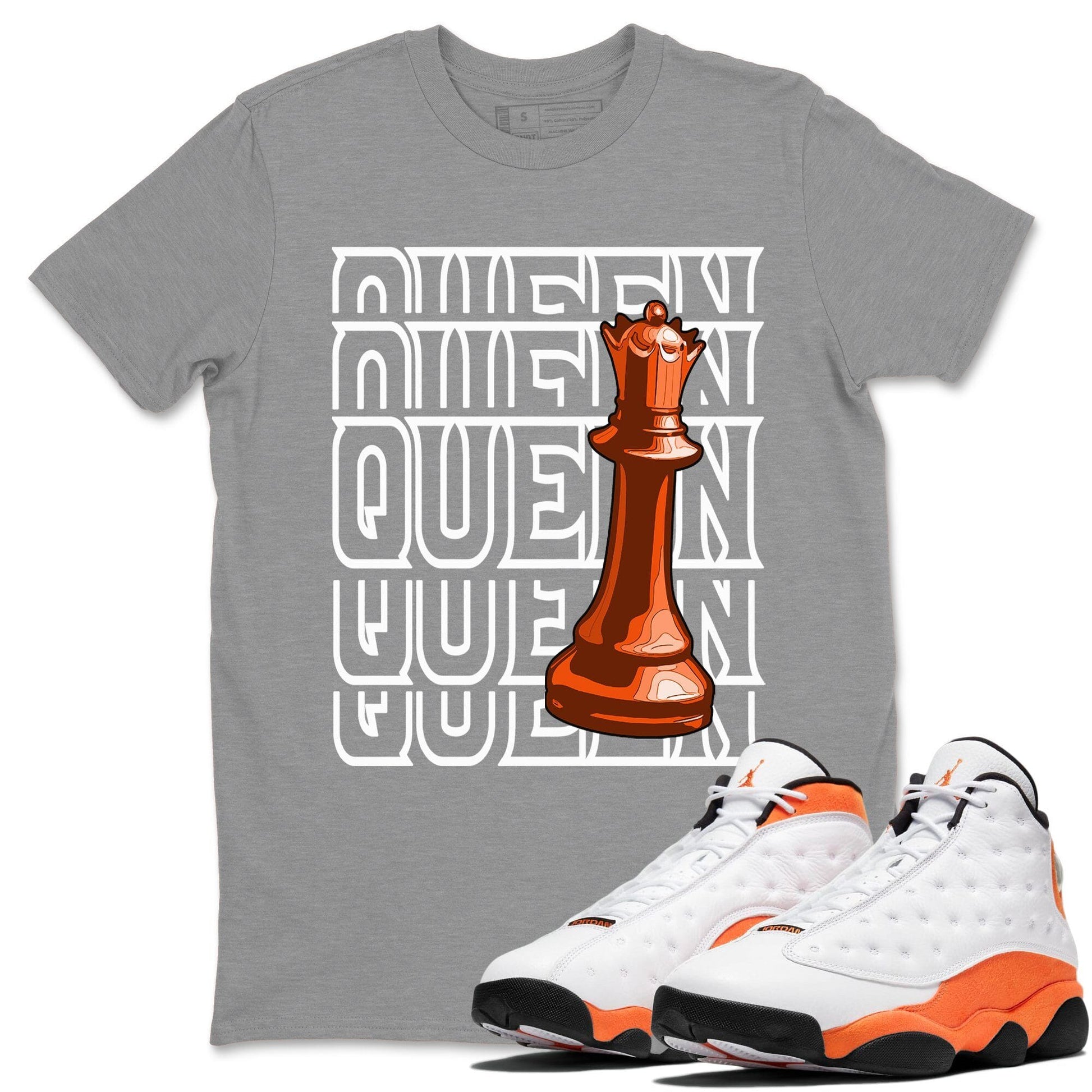 Jordan 13 Starfish Sneaker Match Tees Queen Sneaker Tees Jordan 13 Starfish Sneaker Release Tees Unisex Shirts