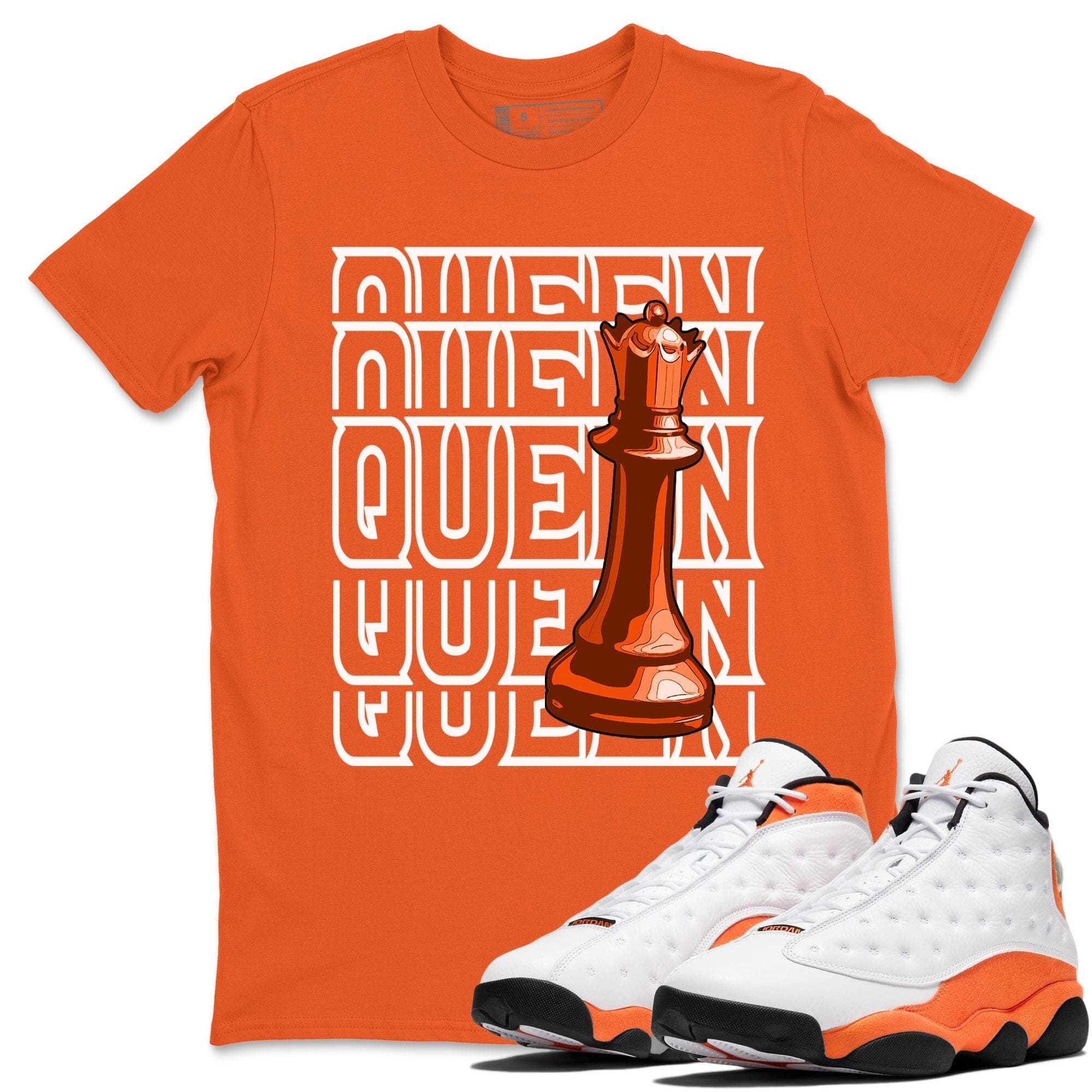 Jordan 13 Starfish Sneaker Match Tees Queen Sneaker Tees Jordan 13 Starfish Sneaker Release Tees Unisex Shirts