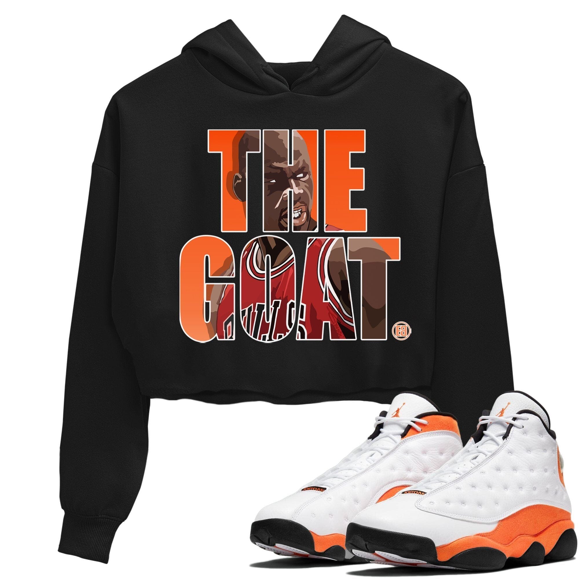 Jordan 13 Starfish Sneaker Match Tees The Goat Sneaker Tees Jordan 13 Starfish Sneaker Release Tees Women's Shirts