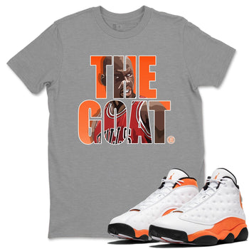 Jordan 13 Starfish Sneaker Match Tees The Goat Sneaker Tees Jordan 13 Starfish Sneaker Release Tees Unisex Shirts