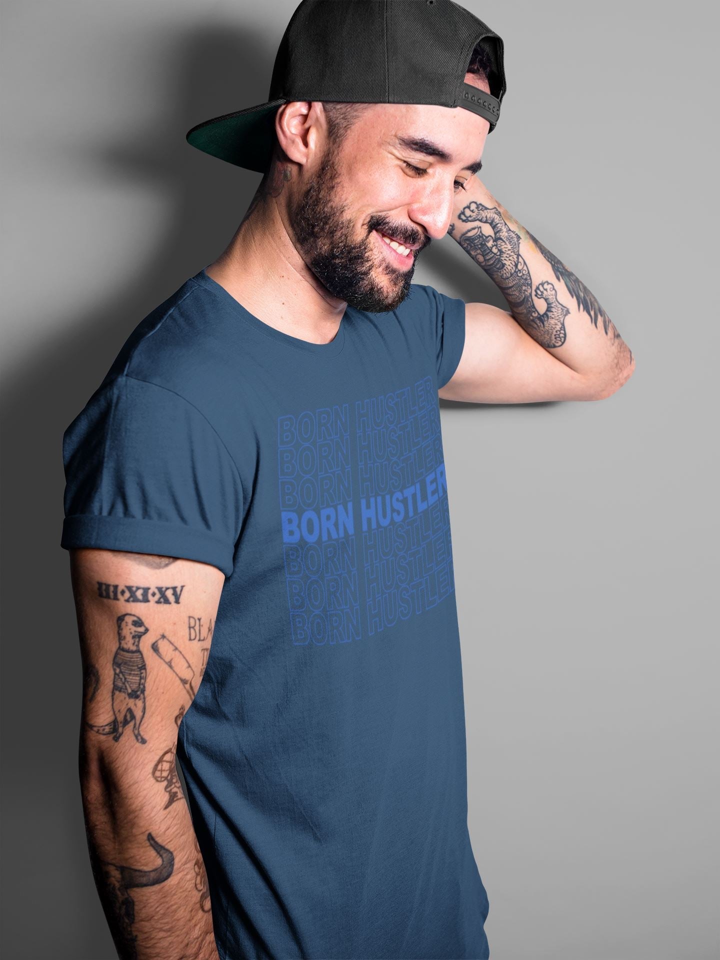 Jordan 14 Hyper Royal Sneaker Match Tees Born Hustler Sneaker Tees Jordan 14 Hyper Royal Sneaker Release Tees Unisex Shirts