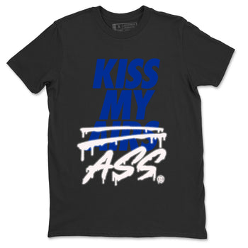 Jordan 14 Hyper Royal Sneaker Match Tees Kiss My Ass Sneaker Tees Jordan 14 Hyper Royal Sneaker Release Tees Unisex Shirts