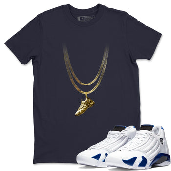 Jordan 14 Hyper Royal Sneaker Match Tees Shoe Pendant Sneaker Tees Jordan 14 Hyper Royal Sneaker Release Tees Unisex Shirts