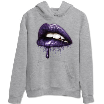 Jordan 3 Court Purple Sneaker Match Tees Dripping Lips Sneaker Tees Jordan 3 Court Purple Sneaker Release Tees Unisex Shirts
