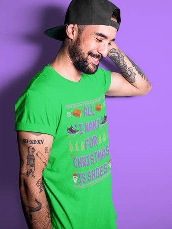Jordan 3 Court Purple Sneaker Match Tees All I Want For Christmas Is Shoes Sneaker Tees Jordan 3 Court Purple Sneaker Release Tees Unisex Shirts