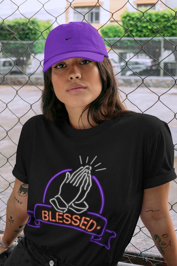 Jordan 3 Court Purple Sneaker Match Tees Blessed Sneaker Tees Jordan 3 Court Purple Sneaker Release Tees Unisex Shirts