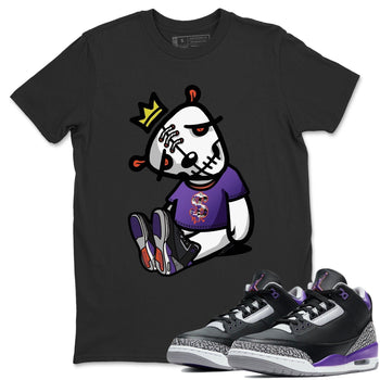 Jordan 3 Court Purple Sneaker Match Tees Dead Dolls Sneaker Tees Jordan 3 Court Purple Sneaker Release Tees Unisex Shirts