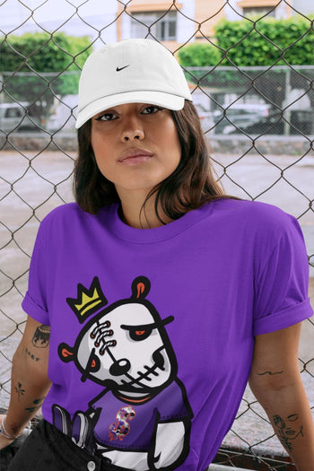 Jordan 3 Court Purple Sneaker Match Tees Dead Dolls Sneaker Tees Jordan 3 Court Purple Sneaker Release Tees Unisex Shirts