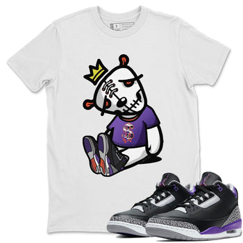 Jordan 3 Court Purple Sneaker Match Tees Dead Dolls Sneaker Tees Jordan 3 Court Purple Sneaker Release Tees Unisex Shirts