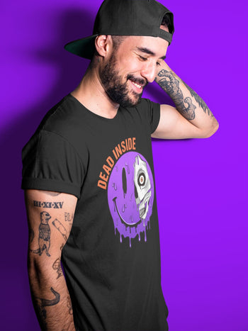 Jordan 3 Court Purple Sneaker Match Tees Dead Inside Sneaker Tees Jordan 3 Court Purple Sneaker Release Tees Unisex Shirts