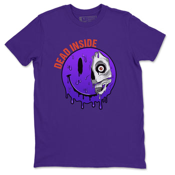 Jordan 3 Court Purple Sneaker Match Tees Dead Inside Sneaker Tees Jordan 3 Court Purple Sneaker Release Tees Unisex Shirts