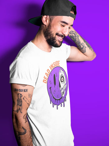 Jordan 3 Court Purple Sneaker Match Tees Dead Inside Sneaker Tees Jordan 3 Court Purple Sneaker Release Tees Unisex Shirts