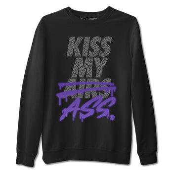 Jordan 3 Court Purple Sneaker Match Tees Kiss My Ass Sneaker Tees Jordan 3 Court Purple Sneaker Release Tees Unisex Shirts