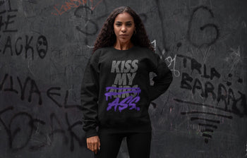 Jordan 3 Court Purple Sneaker Match Tees Kiss My Ass Sneaker Tees Jordan 3 Court Purple Sneaker Release Tees Unisex Shirts