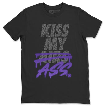 Jordan 3 Court Purple Sneaker Match Tees Kiss My Ass Sneaker Tees Jordan 3 Court Purple Sneaker Release Tees Unisex Shirts