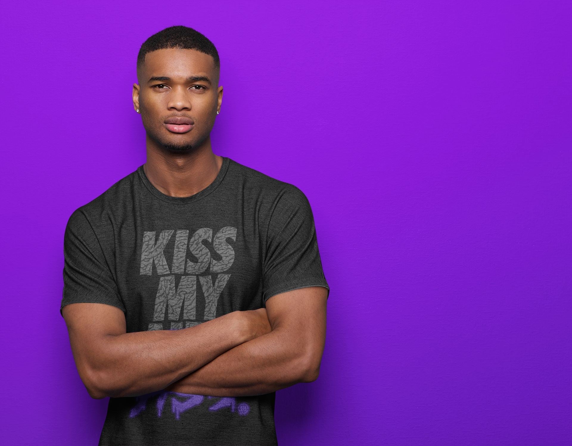Jordan 3 Court Purple Sneaker Match Tees Kiss My Ass Sneaker Tees Jordan 3 Court Purple Sneaker Release Tees Unisex Shirts