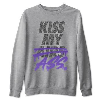 Jordan 3 Court Purple Sneaker Match Tees Kiss My Ass Sneaker Tees Jordan 3 Court Purple Sneaker Release Tees Unisex Shirts
