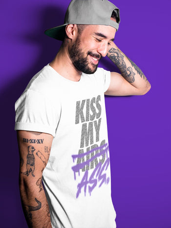 Jordan 3 Court Purple Sneaker Match Tees Kiss My Ass Sneaker Tees Jordan 3 Court Purple Sneaker Release Tees Unisex Shirts