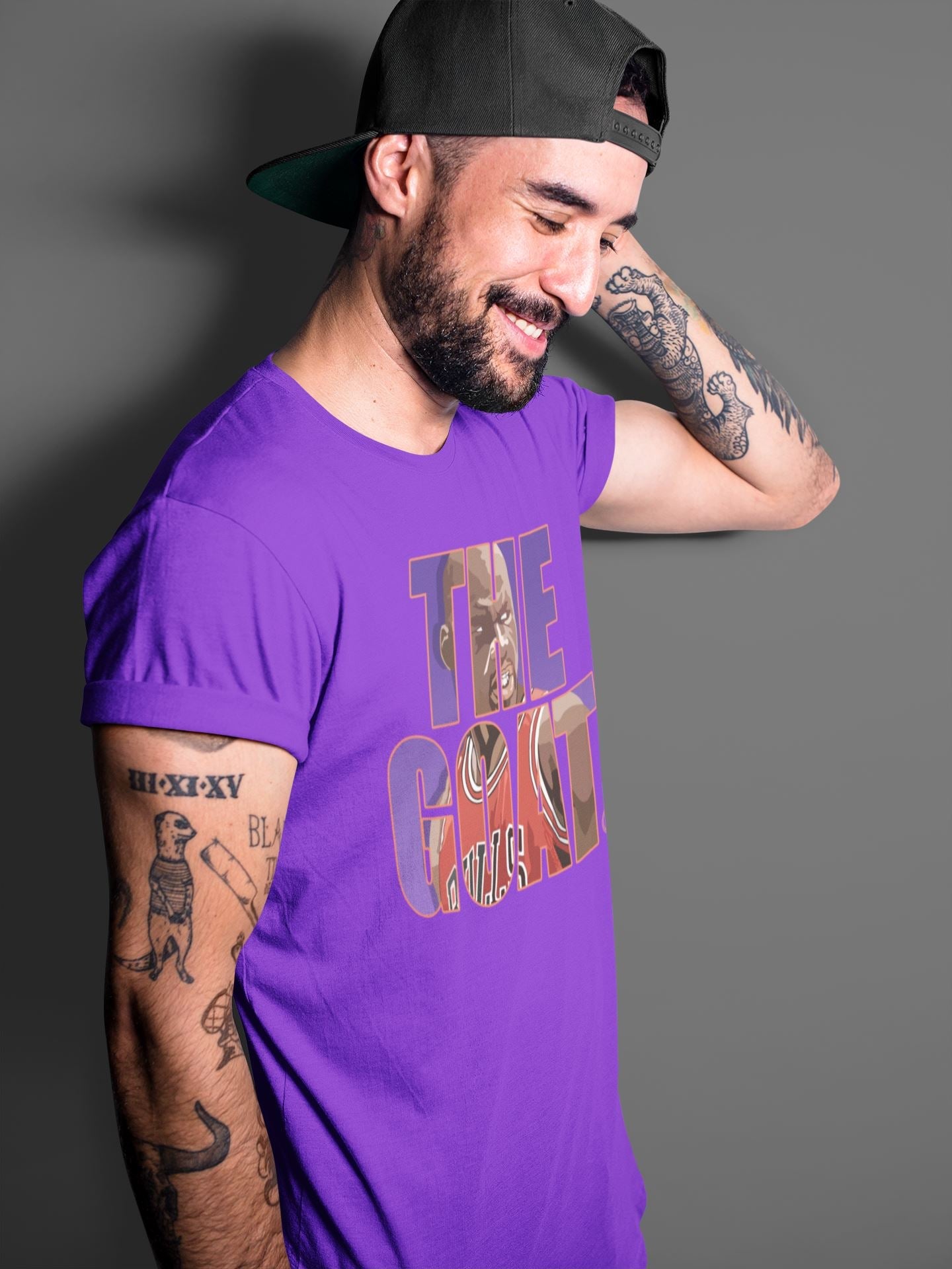 Jordan 3 Court Purple Sneaker Match Tees The Goat Sneaker Tees Jordan 3 Court Purple Sneaker Release Tees Unisex Shirts