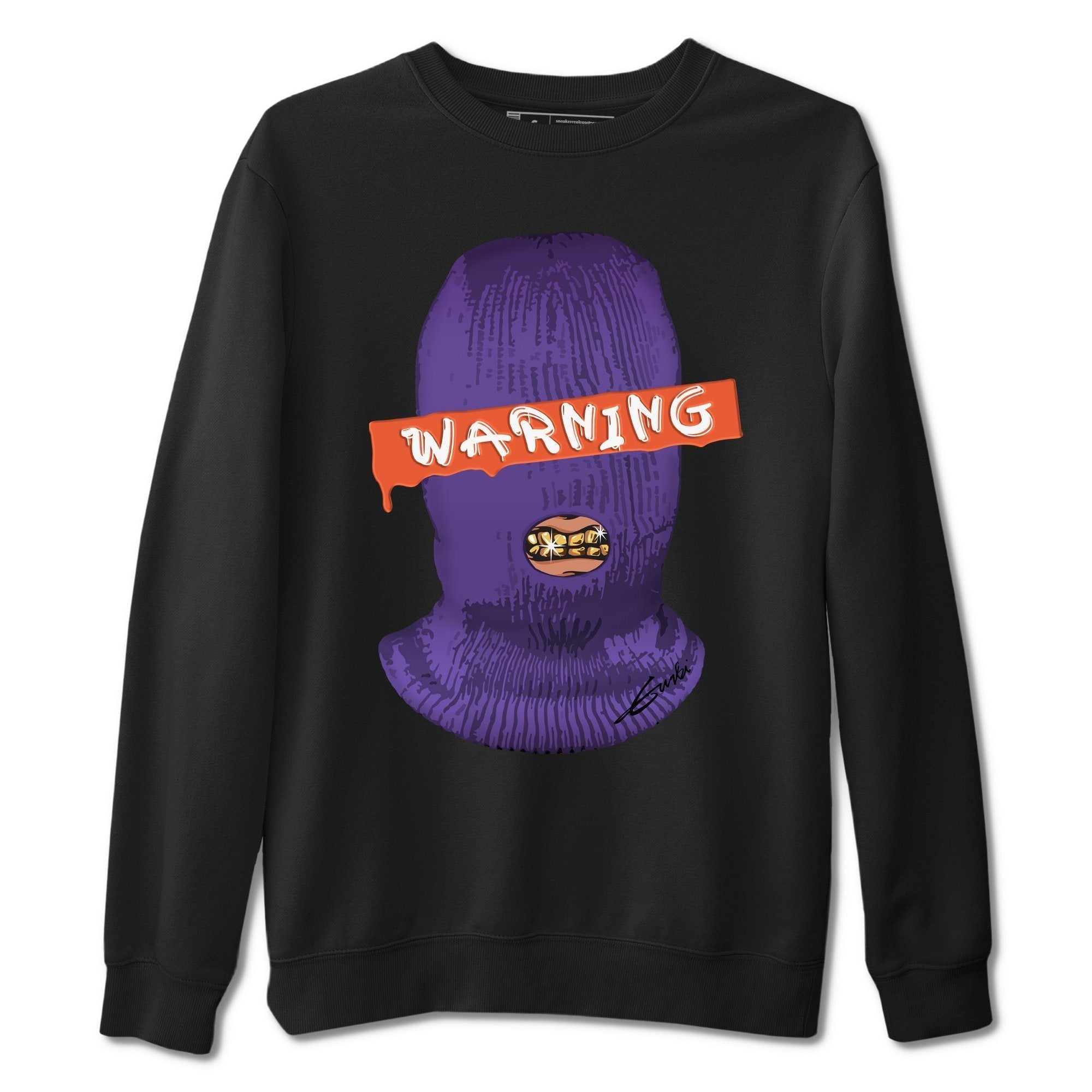 Jordan 3 Court Purple Sneaker Match Tees Warning Sneaker Tees Jordan 3 Court Purple Sneaker Release Tees Unisex Shirts